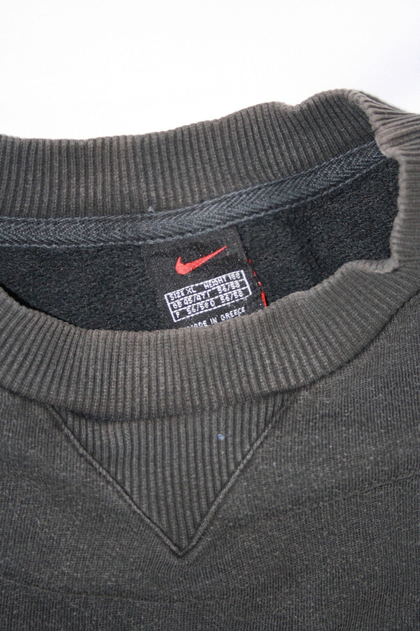 Vintage Nike Tick Embroidered Sweater (XL/2XL)