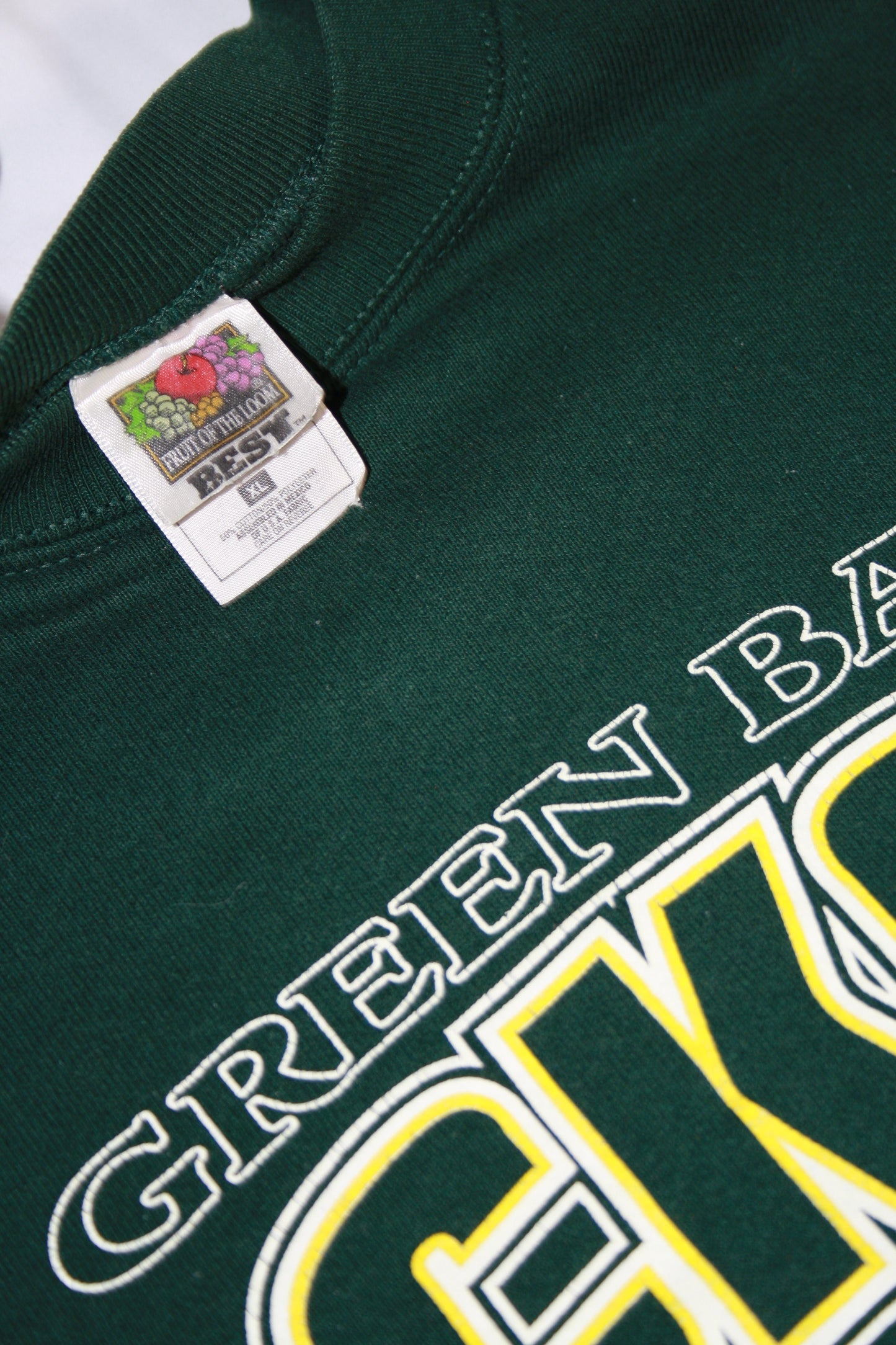 Vintage Green Bay Packers Champions Printed Sweater (L)