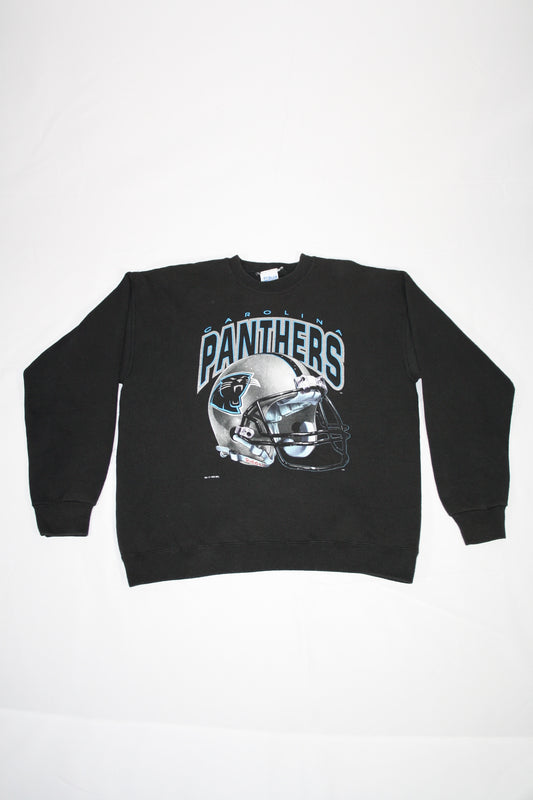 Vintage Carolina Panthers Printed Sweater (L)