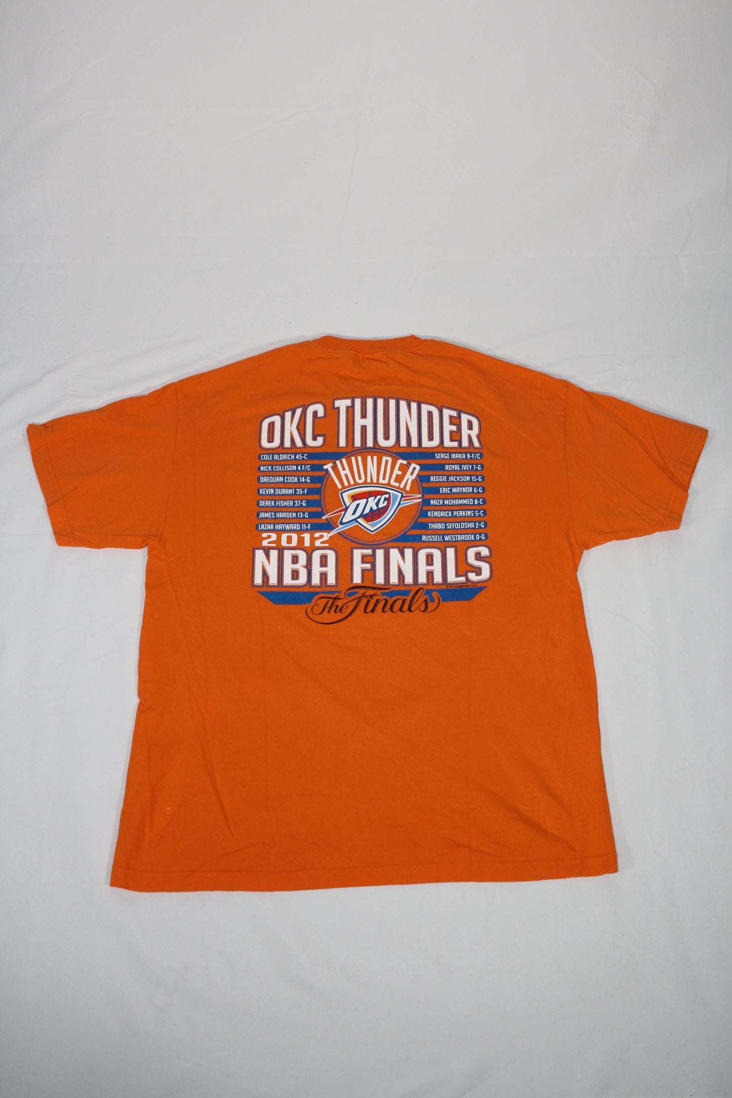 Vintage OKC Thunder 2012 Playoffs Printed Tee (XL)
