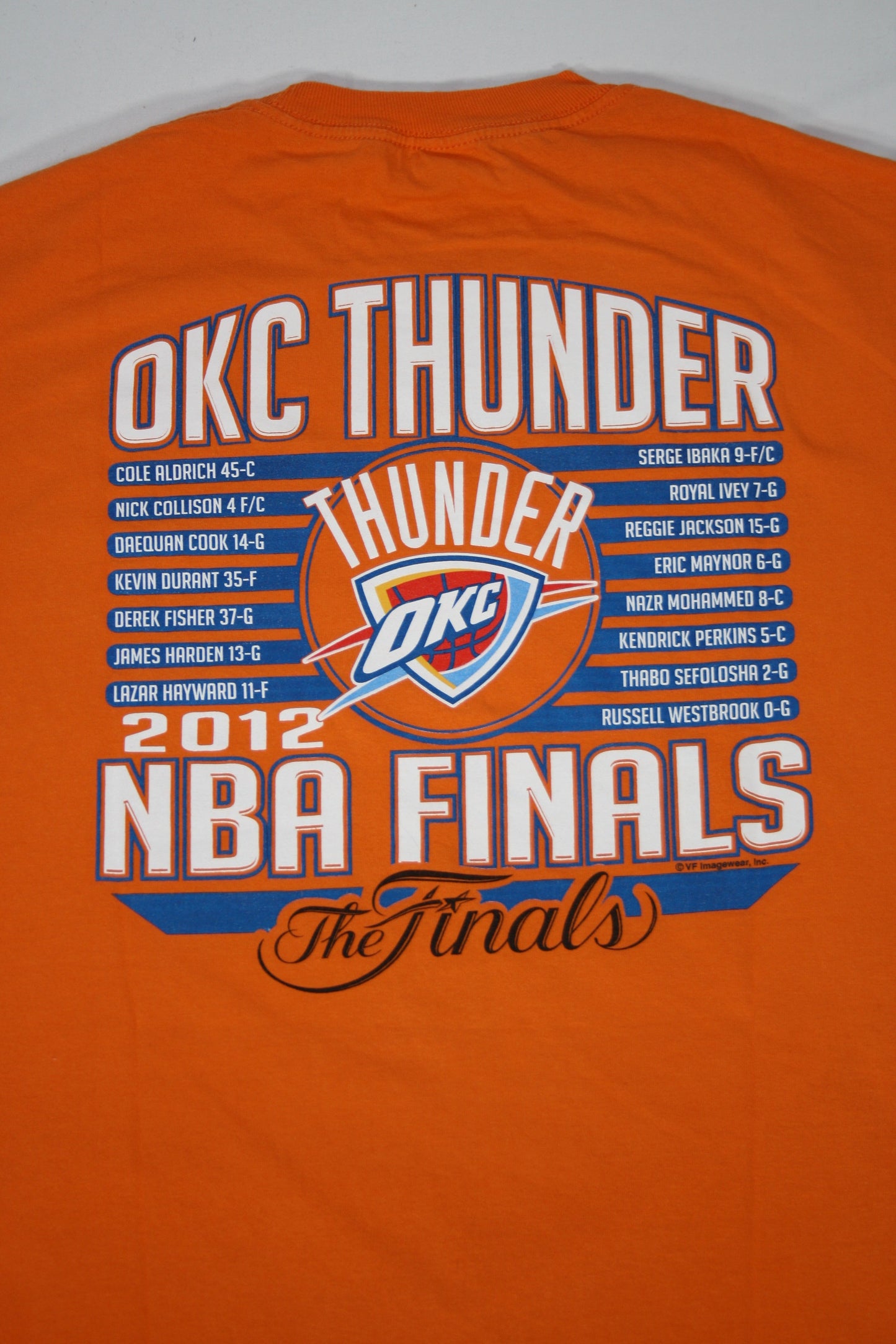 Vintage OKC Thunder 2012 Playoffs Printed Tee (XL)