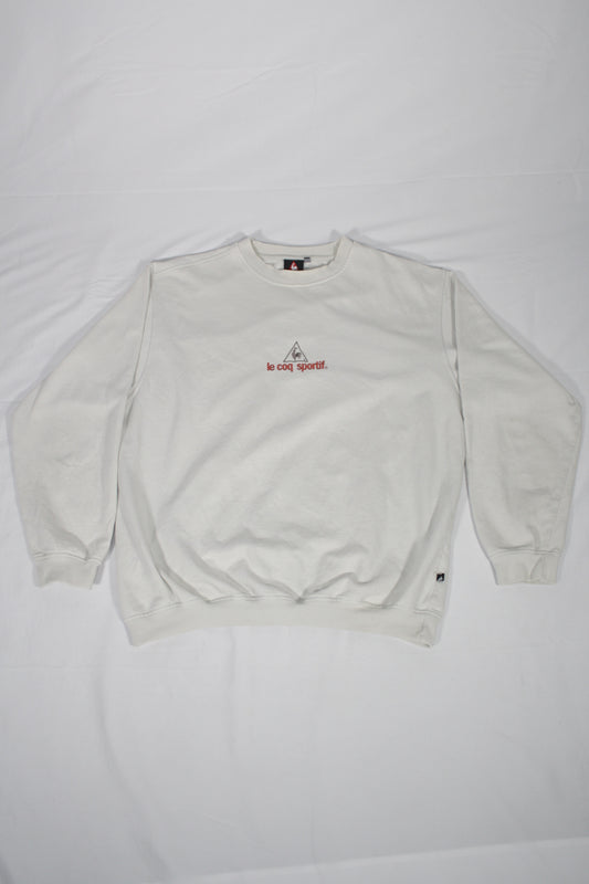 Vintage Le Coq Sportif Embroidered Sweater (XL)