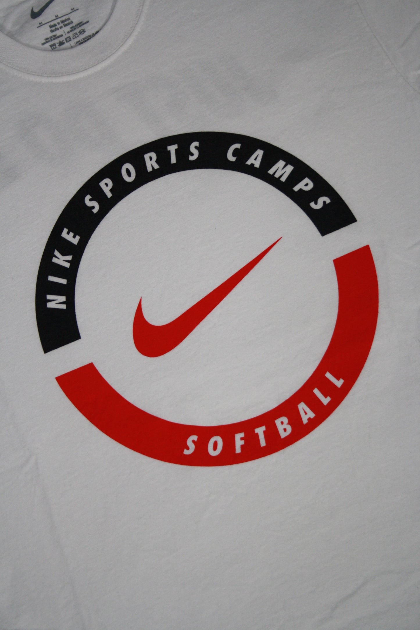 Vintage Nike Sports Camps Softball Printed Tee (M/L)