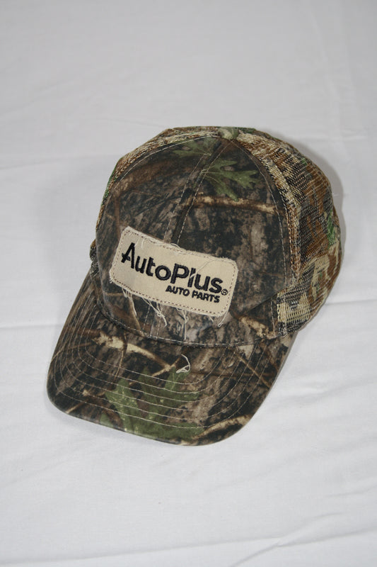 Vintage Auto Plus Camo Cap