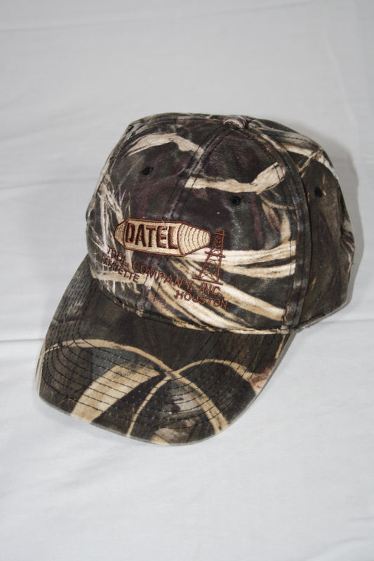 Vintage Datel Tool Company Camo Hat Cap