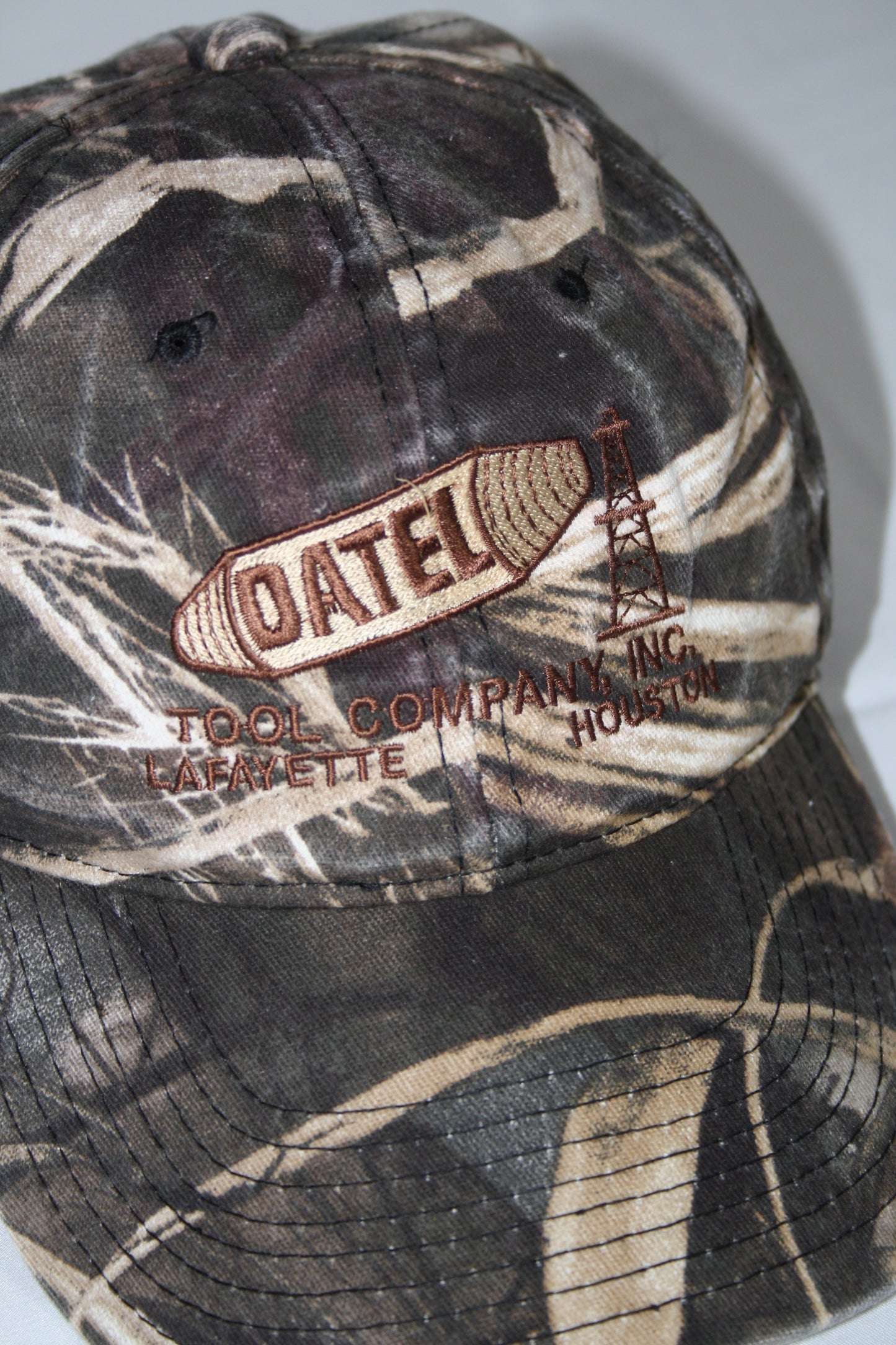 Vintage Datel Tool Company Camo Hat Cap