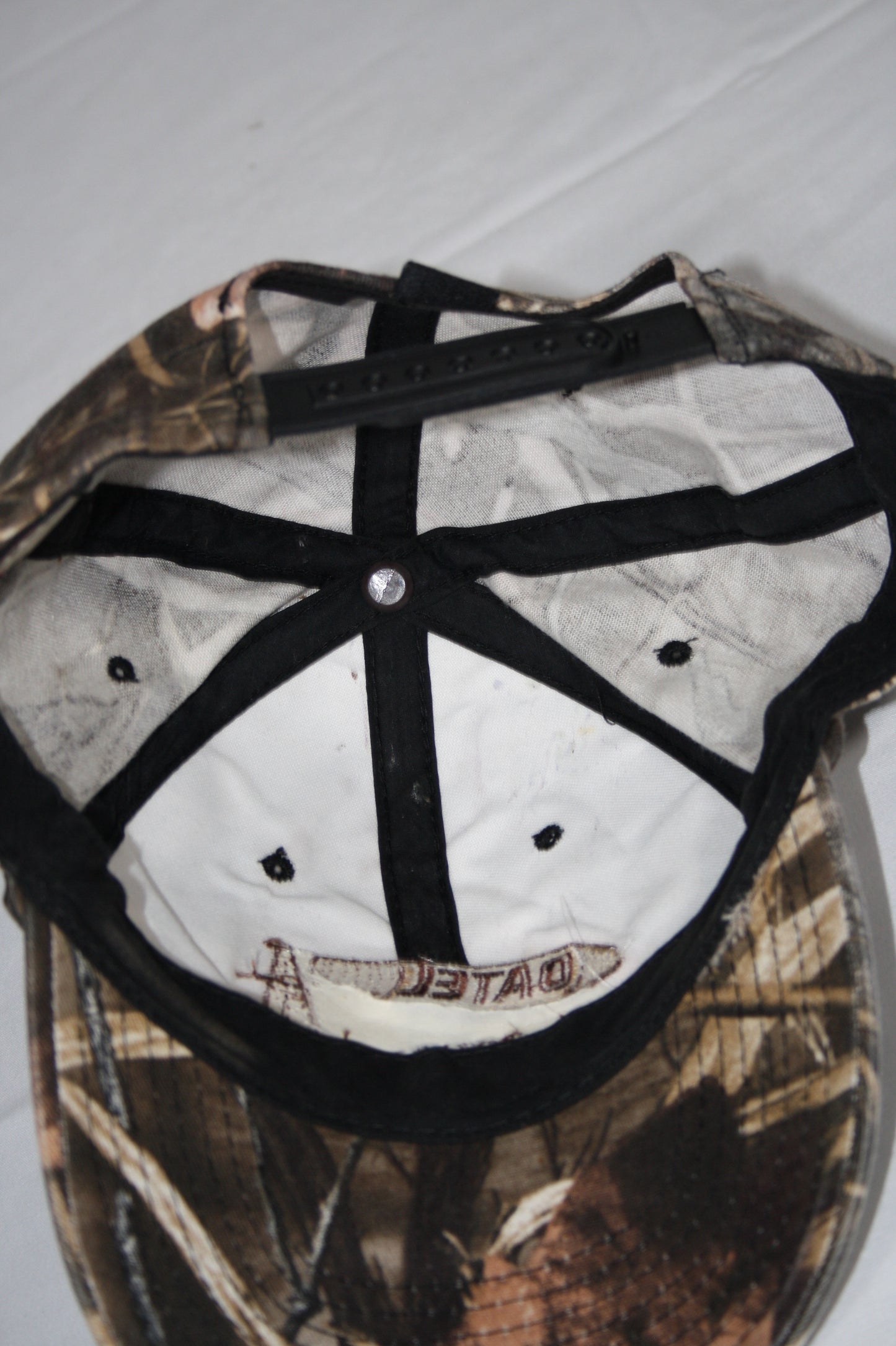 Vintage Datel Tool Company Camo Hat Cap