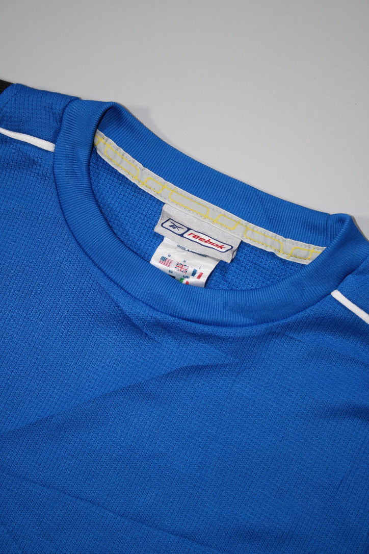 Vintage 2000's Reebok Mesh Embroidered Tee (M/L)