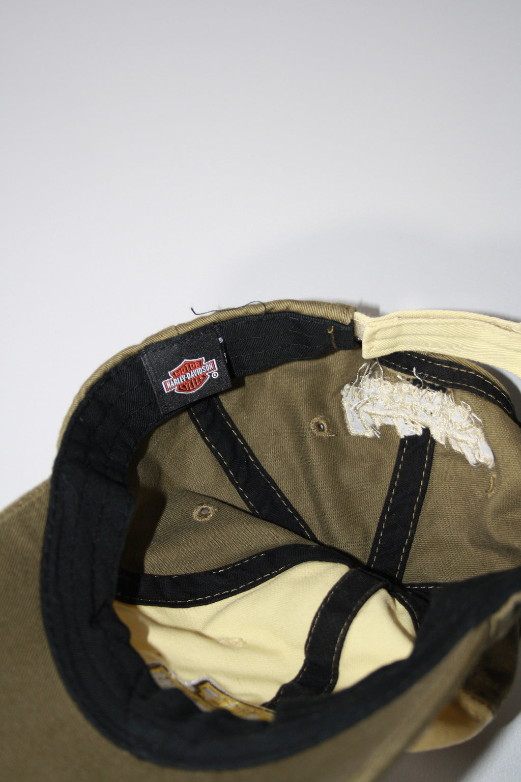 Vintage Harley Davidson Embroidered Cap