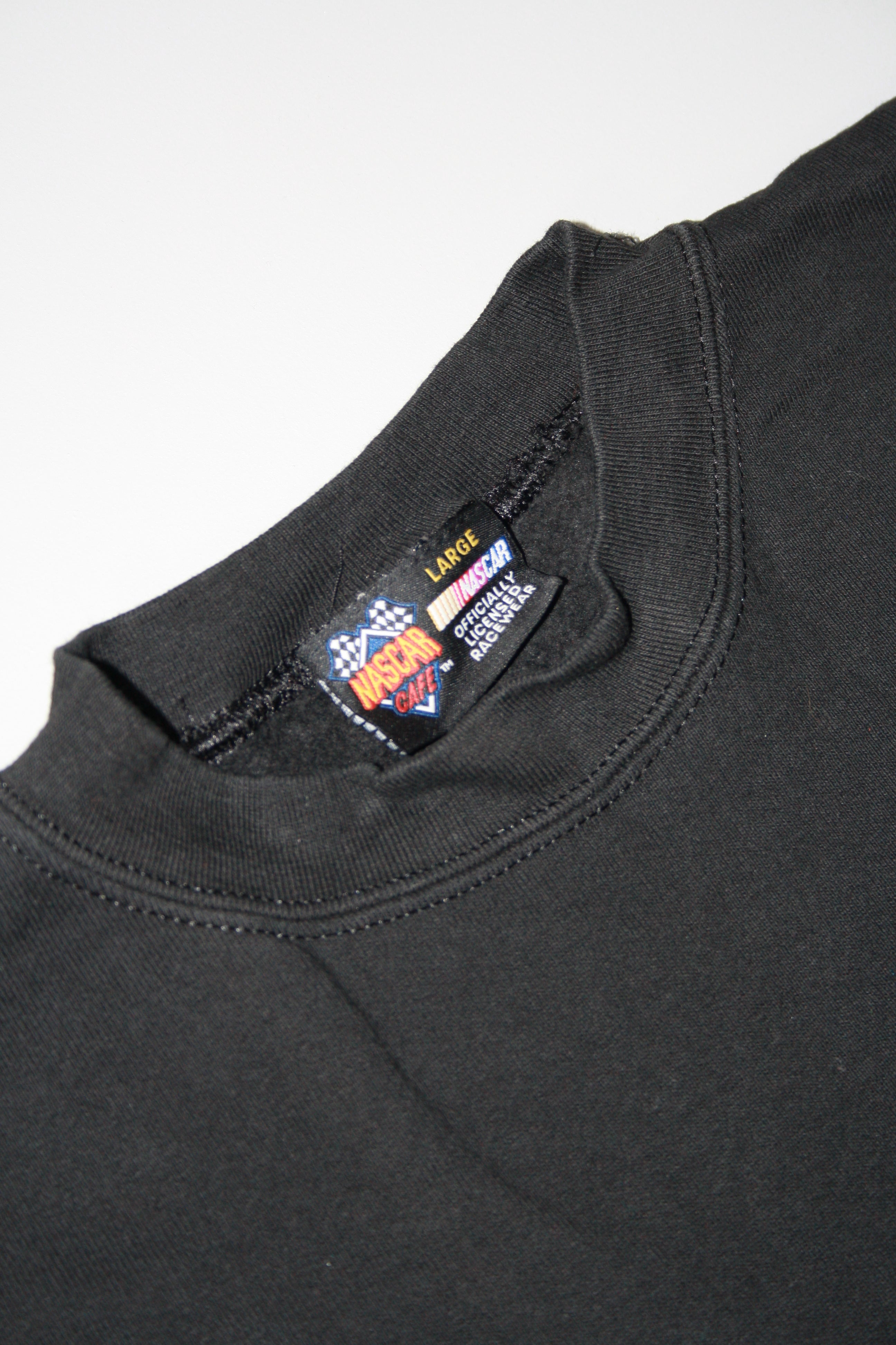 Vintage Nascar Cafe Embroidered Sweater (L)