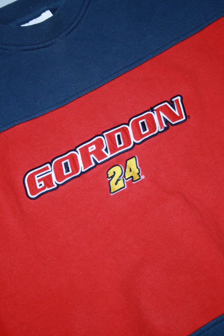 Vintage Jeff Gordon '24' Nascar Embroidered Sweater (L)