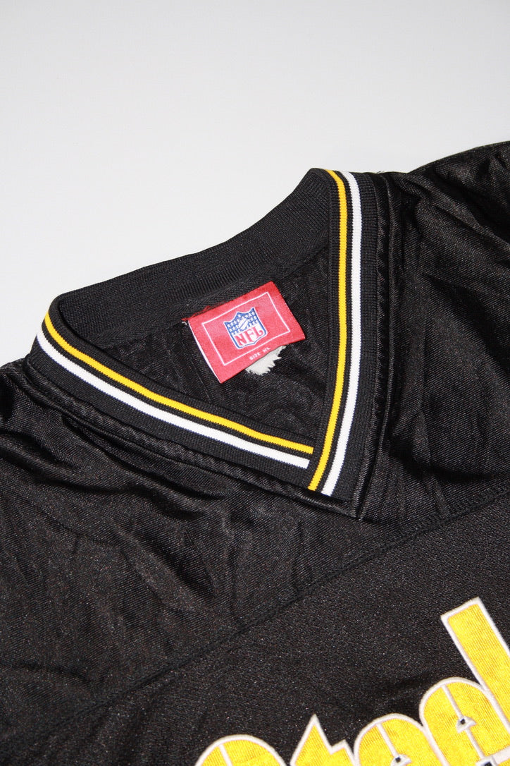 Vintage 90's Steelers Mesh Embroidered Tee (XL)