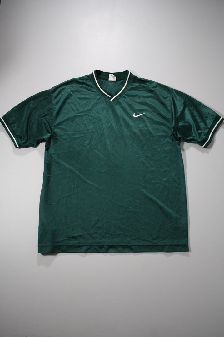 Vintage 90's Nike Mesh Embroidered Tee (XL)