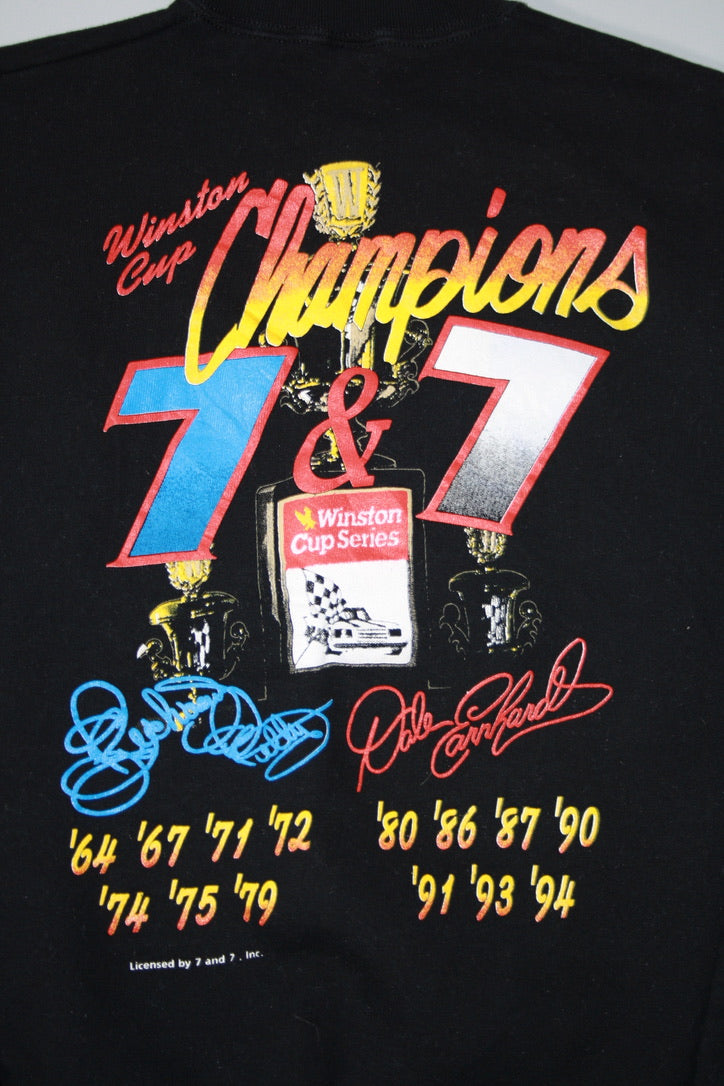 Vintage Winston Cup Champions Nascar Printed Sweater (M)