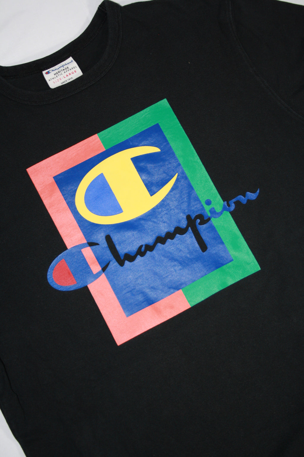 Vintage Champion Printed Tee (L)