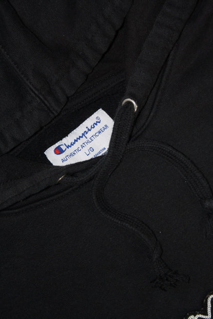 Vintage Champion Embroidered Hoodie (L)