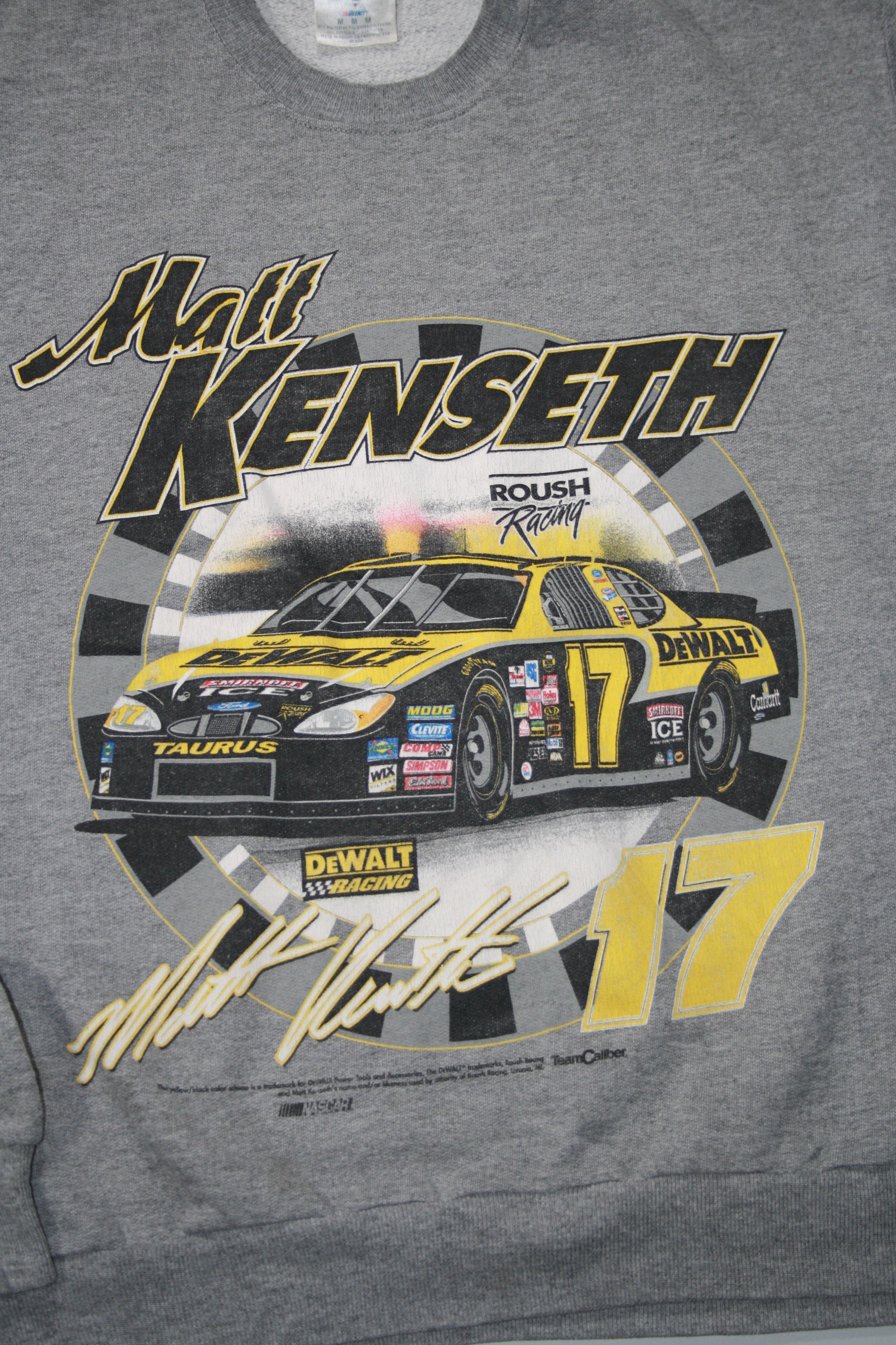 Vintage Matt Kenseth '17' Nascar Printed Sweater (M)