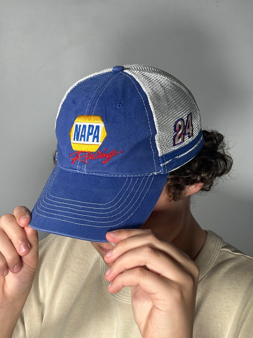 Vintage Napa Racing Mesh Cap