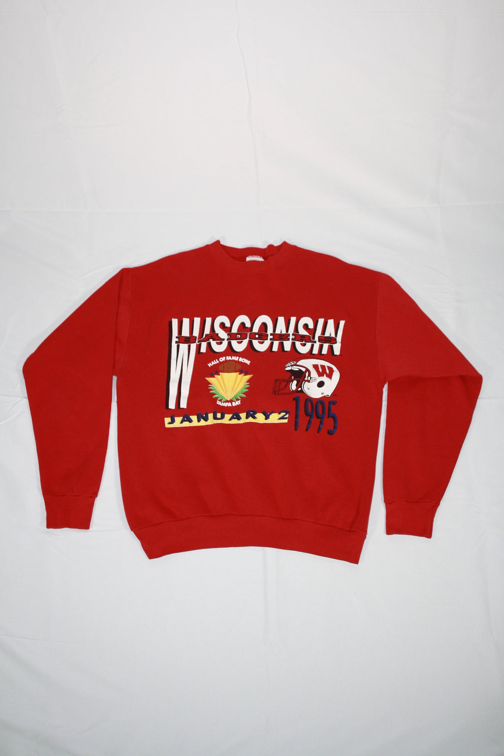 Vintage Wisconsin Badgers Printed Sweater (M/L)