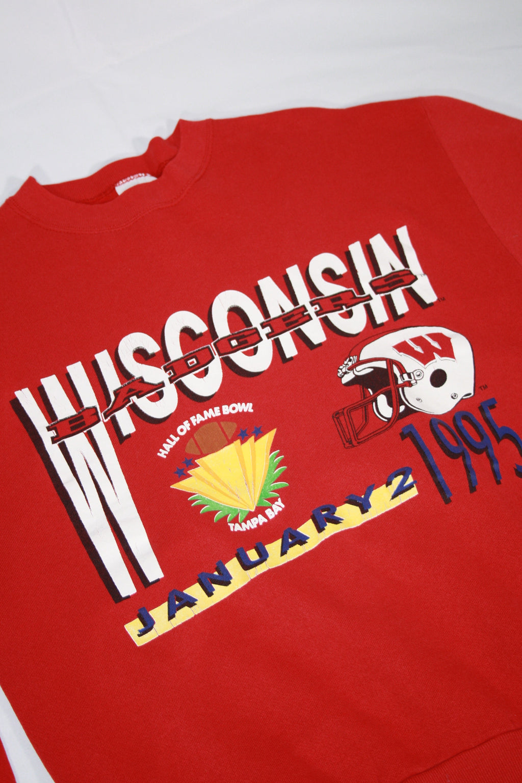 Vintage Wisconsin Badgers Printed Sweater (M/L)