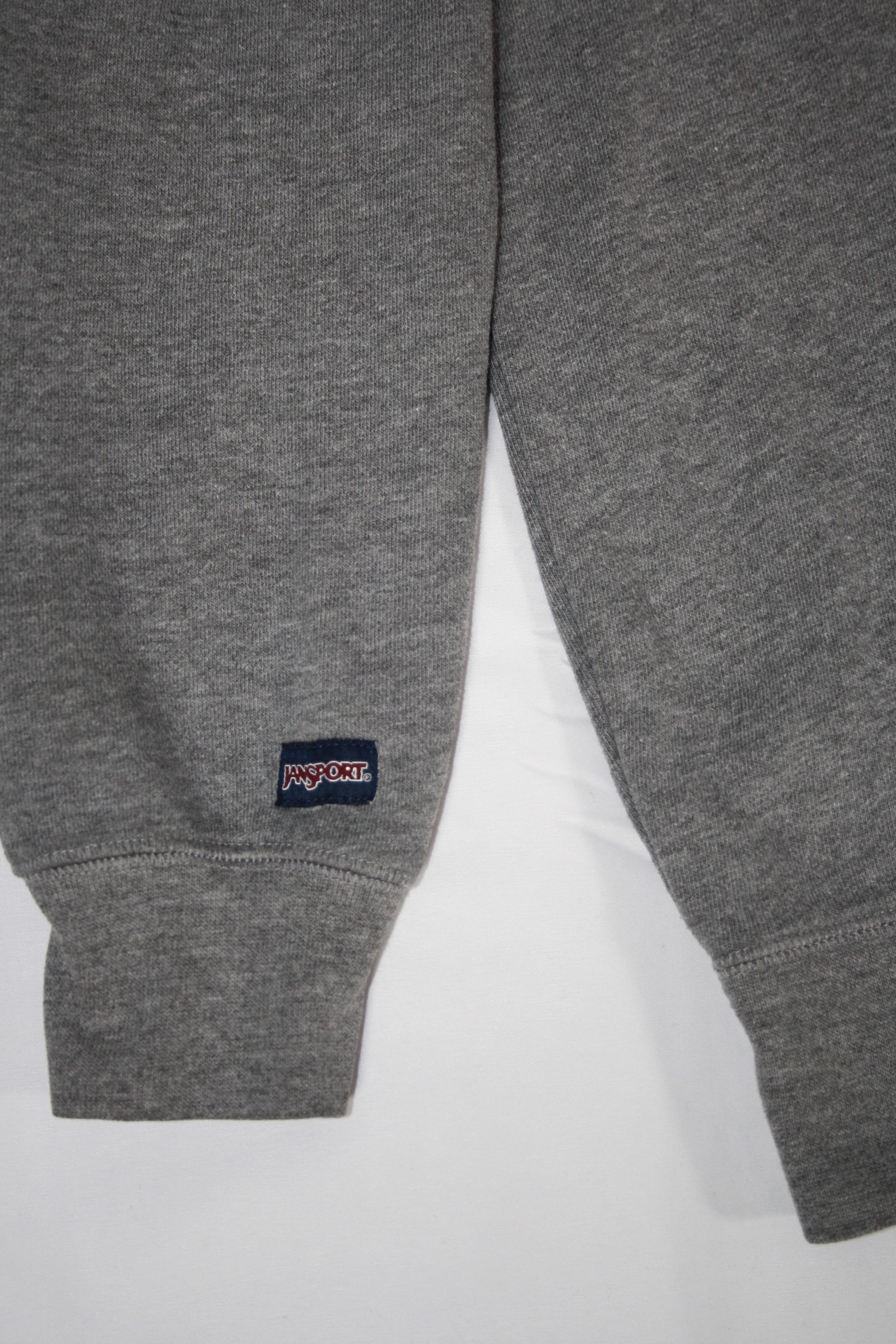 Vintage Southern Methodist University Printed Zip-Up Sweater (L)