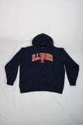 Vintage Illinois Embroidered Hoodie (M/L)