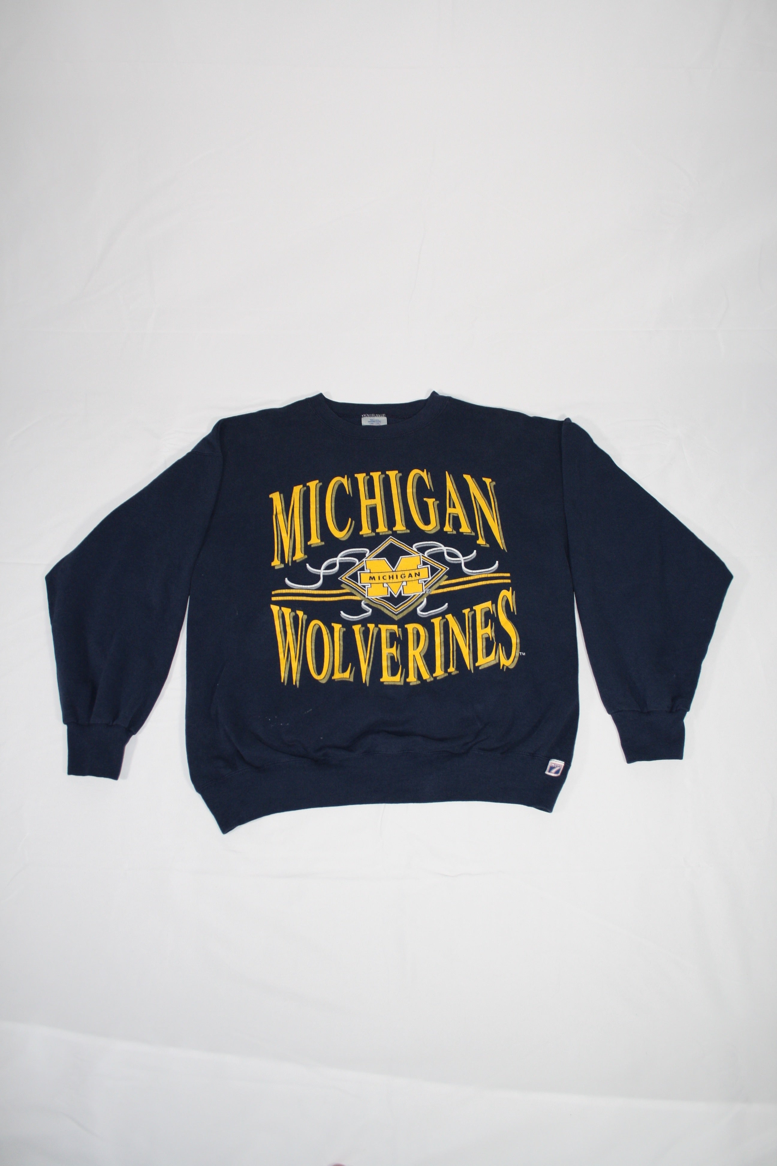 Vintage Michigan Wolverines Printed Sweater (XL)