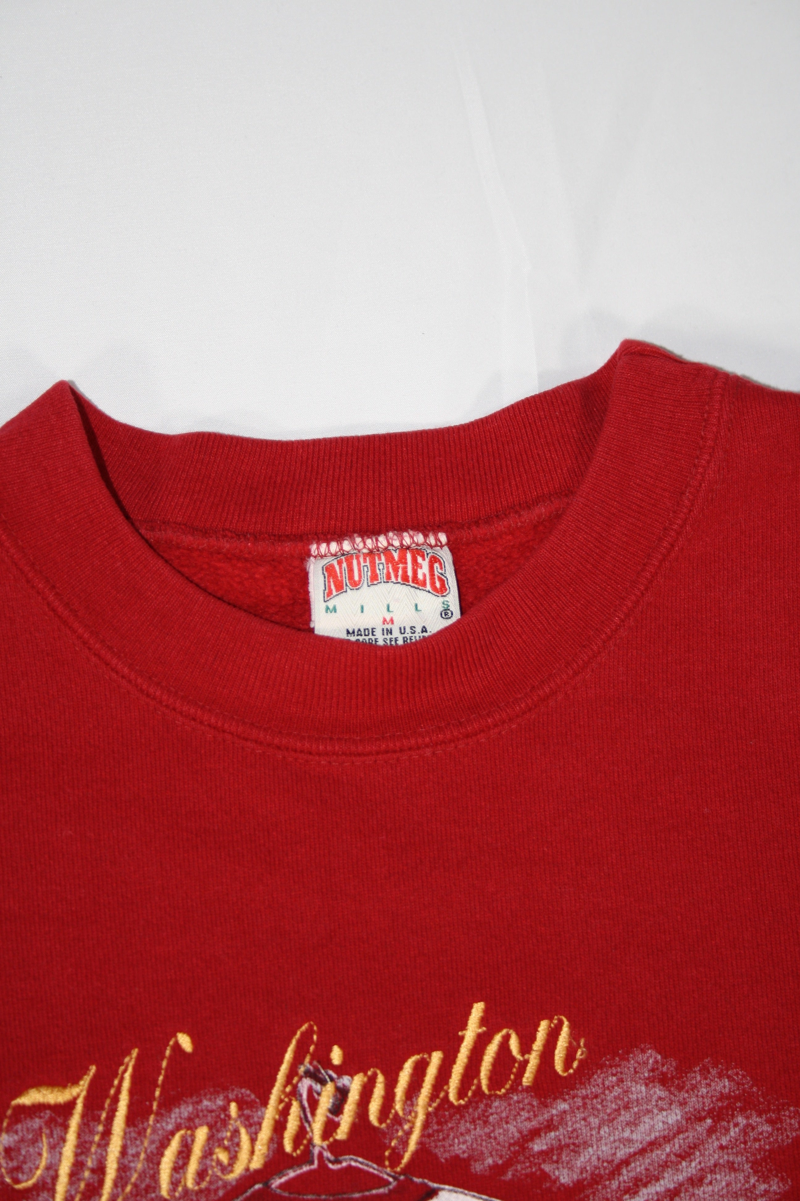 Vintage Washington Redskins Printed/Embroidered Sweater (M)