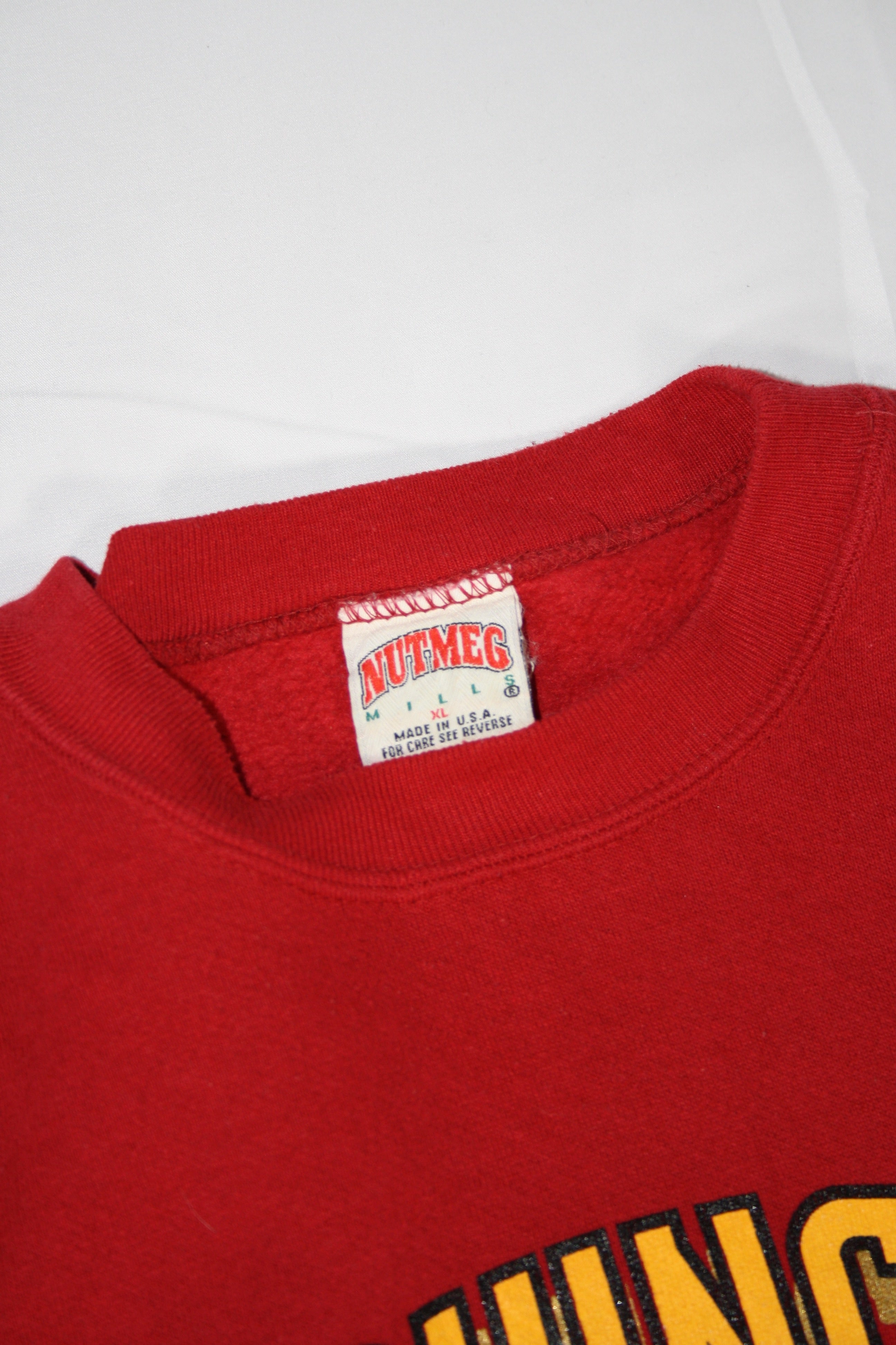 Vintage Washington Redskins Printed Sweater (XL)