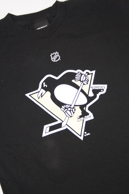 Vintage NHL Penguins 'Fleury' Printed Tee (M/L)