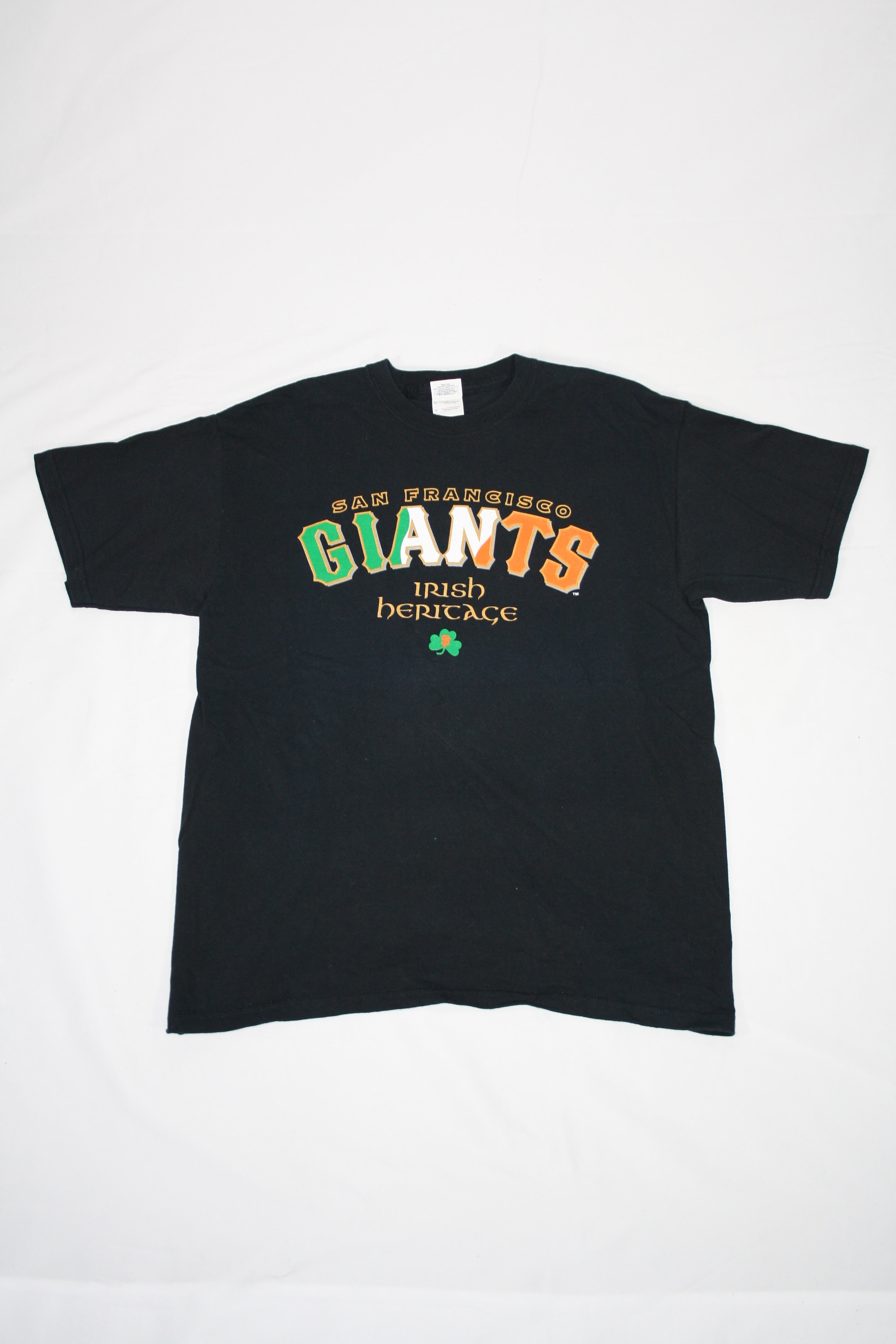 Vintage San Fransisco Giants Irish Heritage 'Wilson' Printed Tee (L)