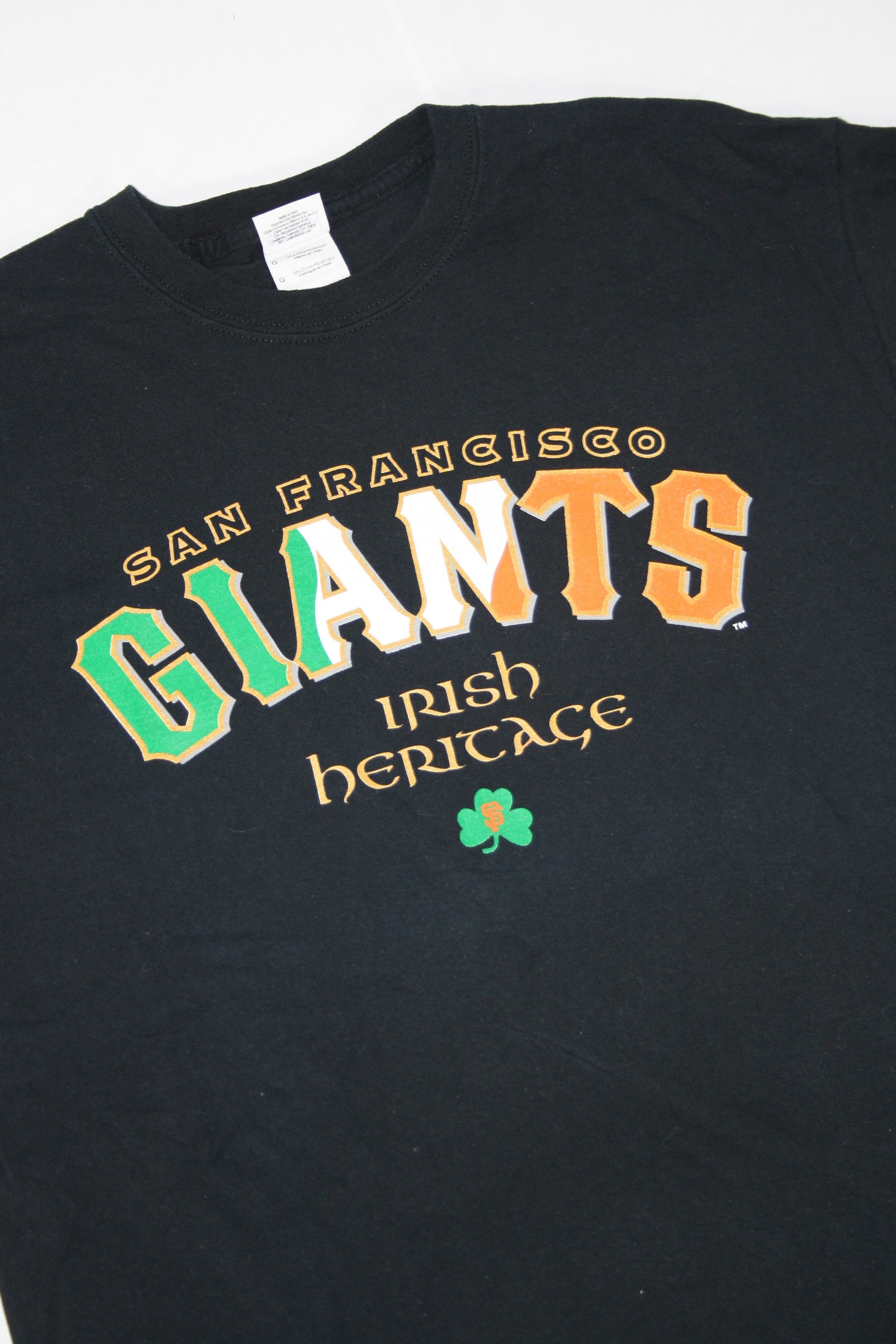 Vintage San Fransisco Giants Irish Heritage 'Wilson' Printed Tee (L)
