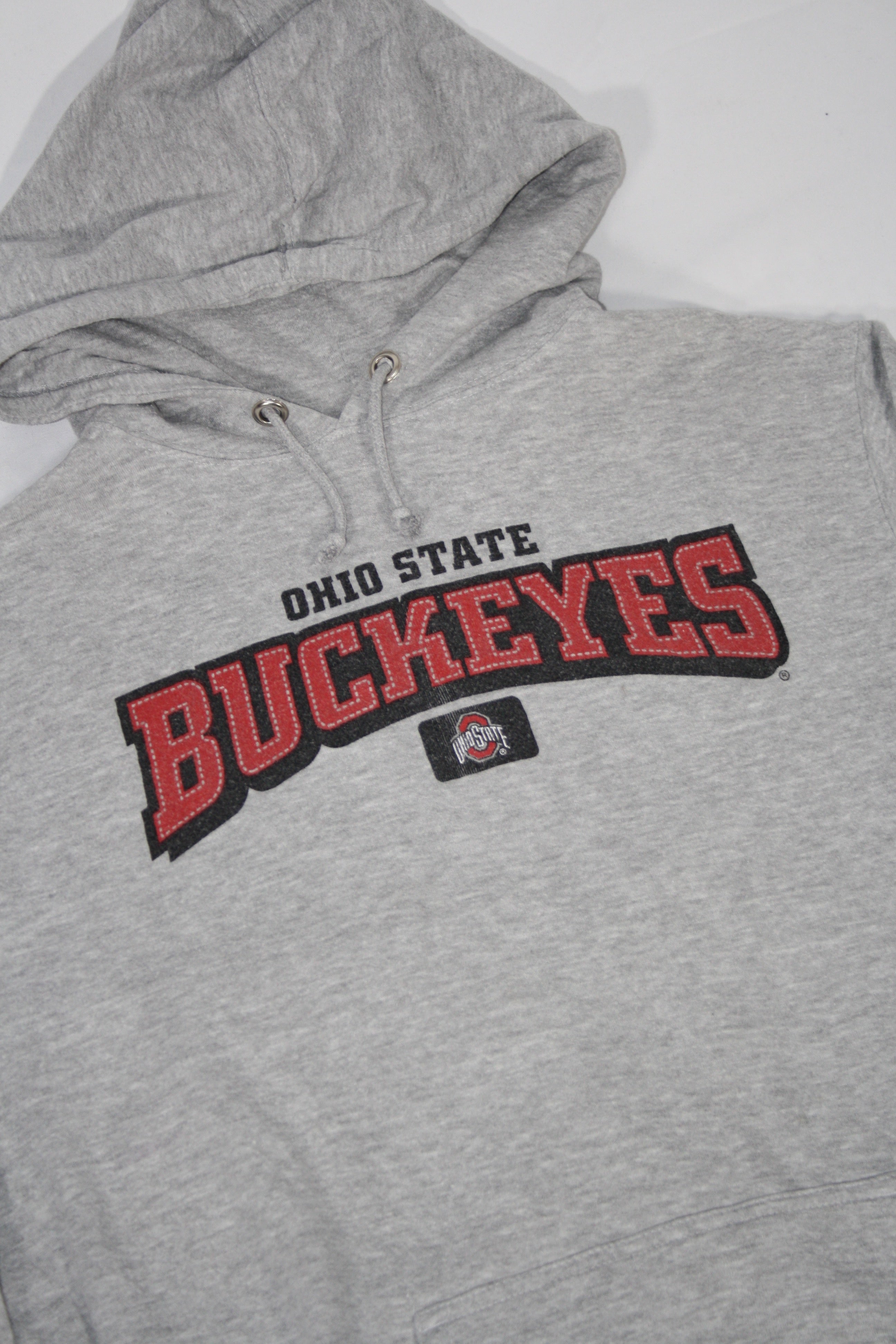 Vintage Ohio State Buckeyes Printed Hoodie (XL)