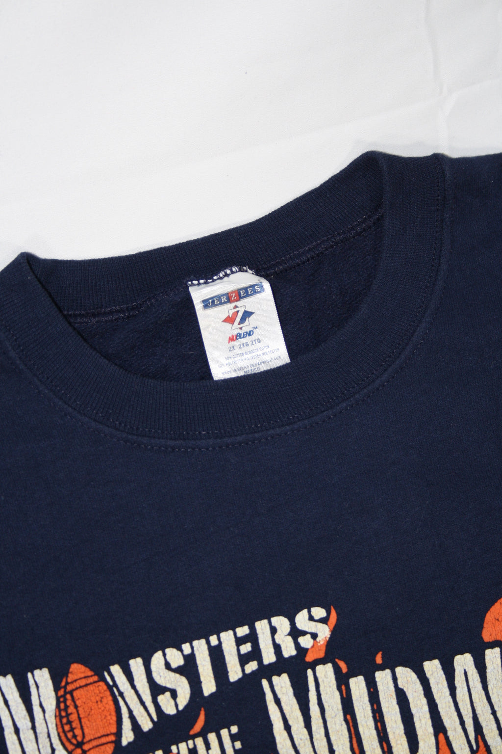 Vintage Monsters Of The Midway Super Bowl XLI Printed Sweater (2XL)