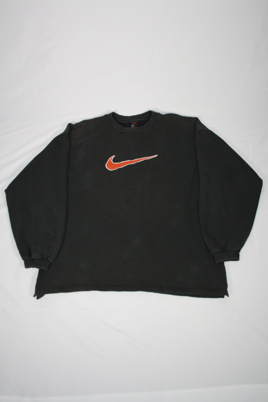 Vintage Nike Tick Embroidered Sweater (XL/2XL)