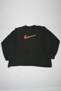 Vintage Nike Tick Embroidered Sweater (XL/2XL)