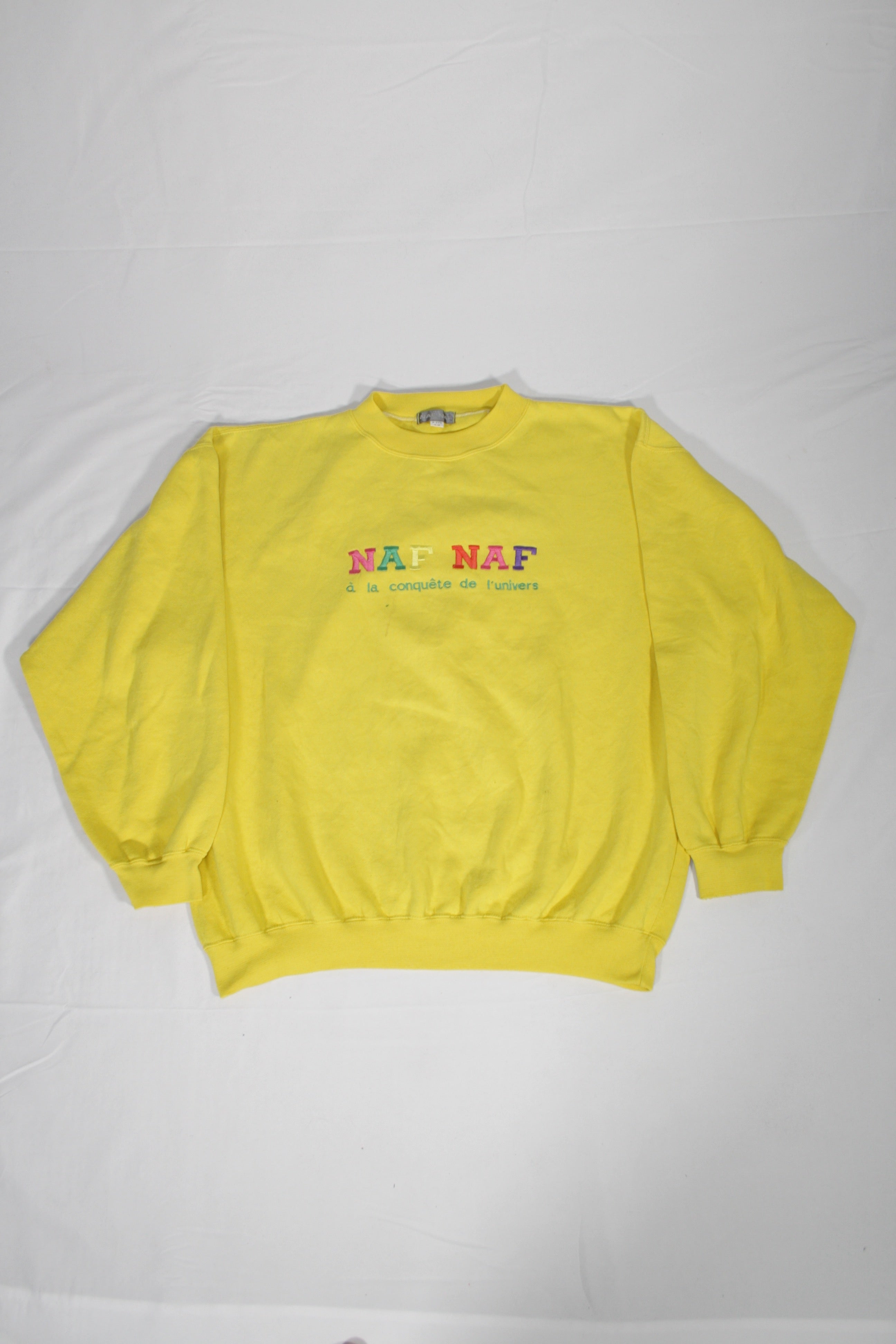 Vintage NAF NAF Embroidered Sweater (L)