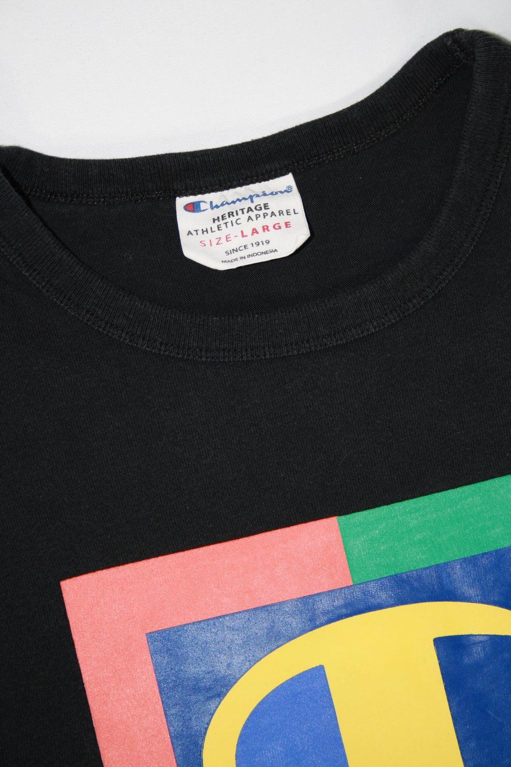 Vintage Champion Printed Tee (L)