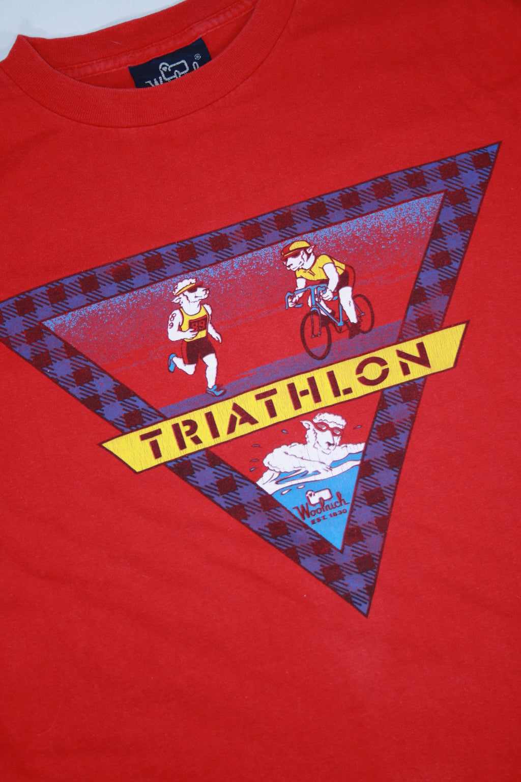 Vintage Woolrich Triathlon Printed Tee (M)