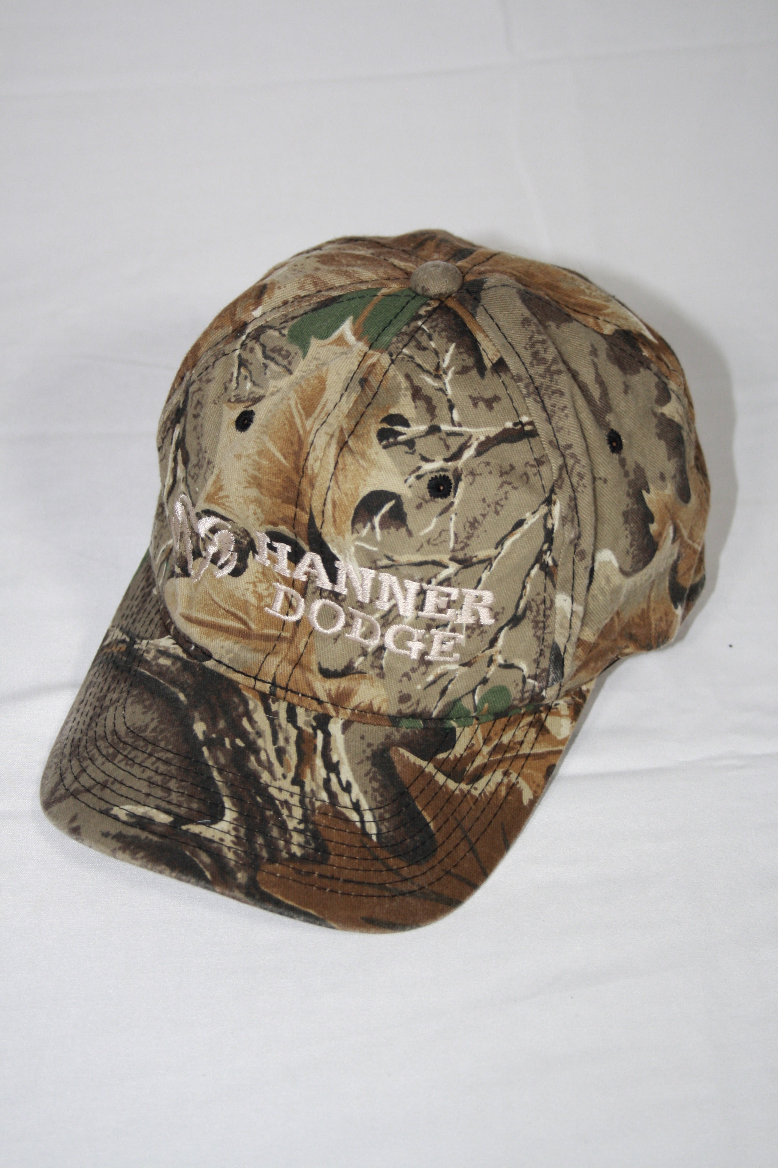 Vintage Hanner Dodge Camo Cap