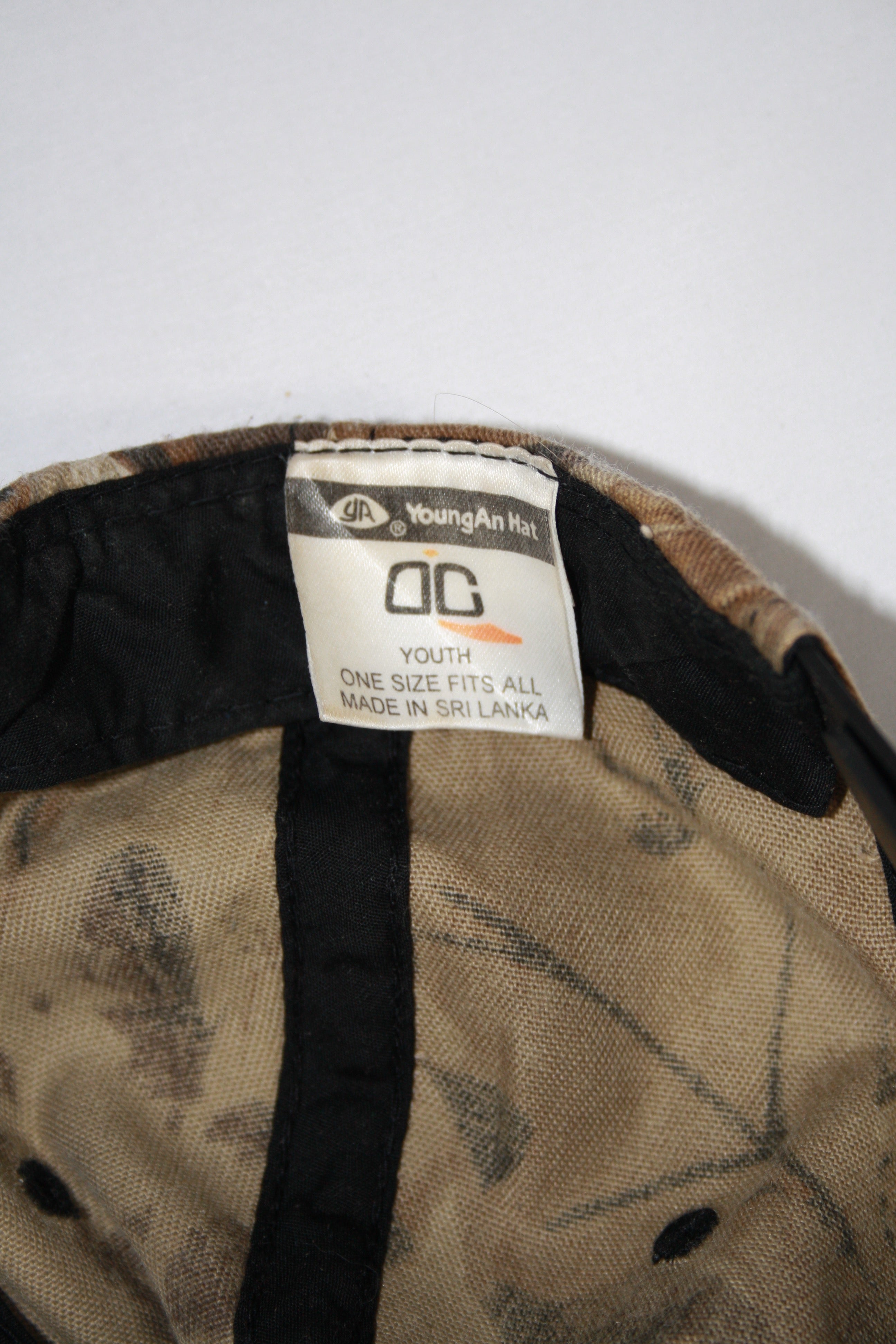 Vintage Hanner Dodge Camo Cap