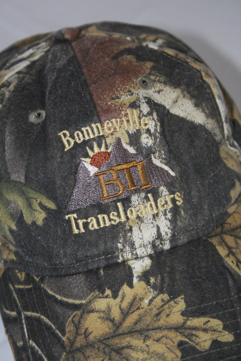 Vintage Bonnesville Transloaders Camo Cap