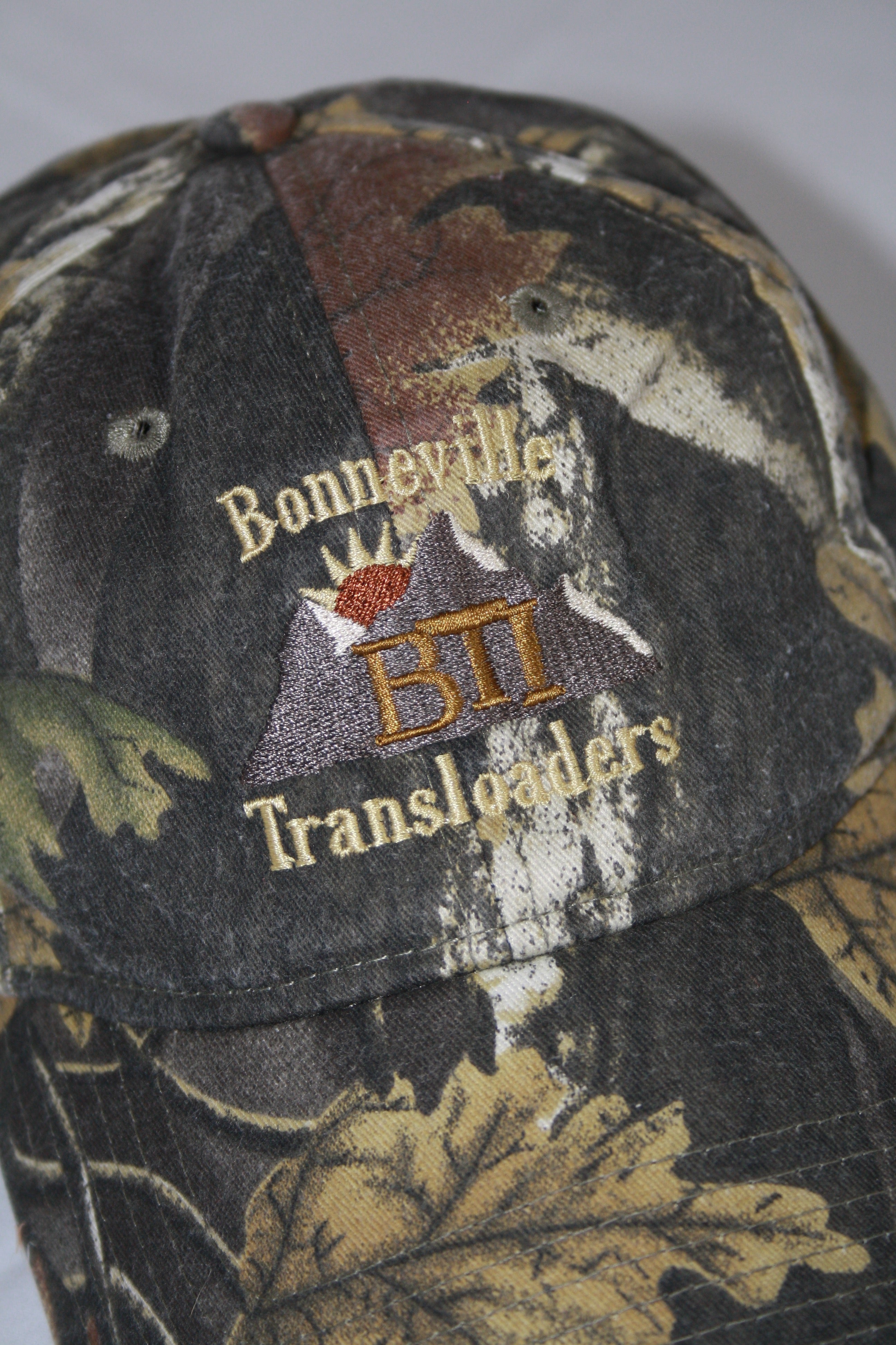 Vintage Bonnesville Transloaders Camo Cap