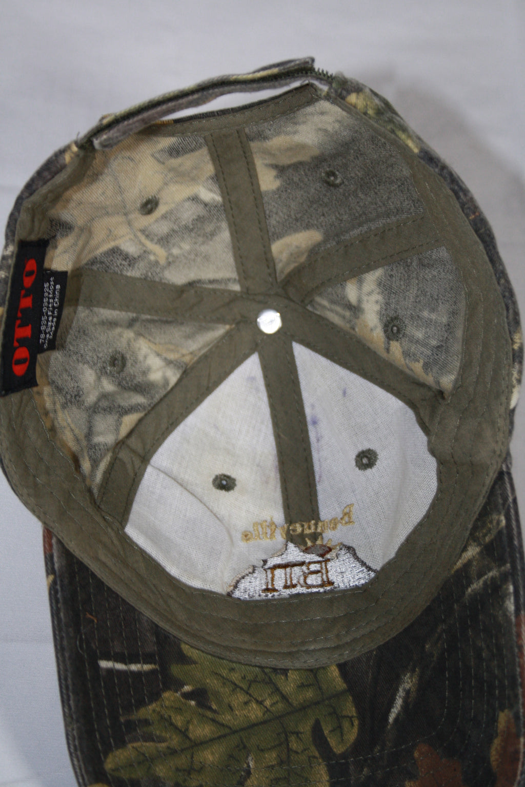 Vintage Bonnesville Transloaders Camo Cap