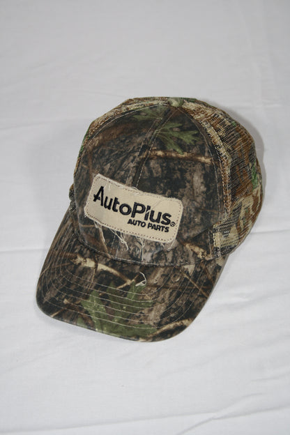 Vintage Auto Plus Camo Cap
