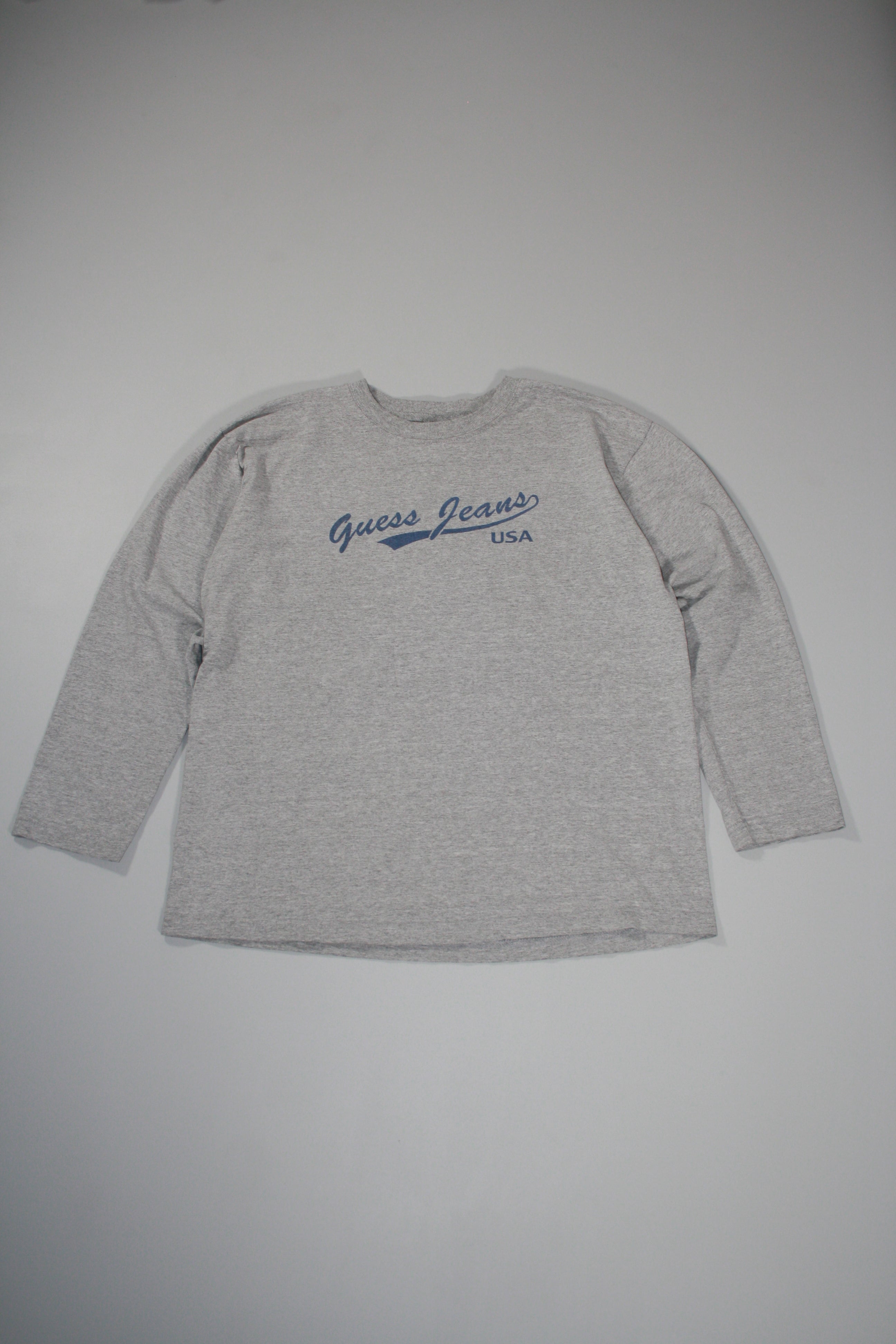 Vintage Guess Jeans Printed Long Sleeve (L)