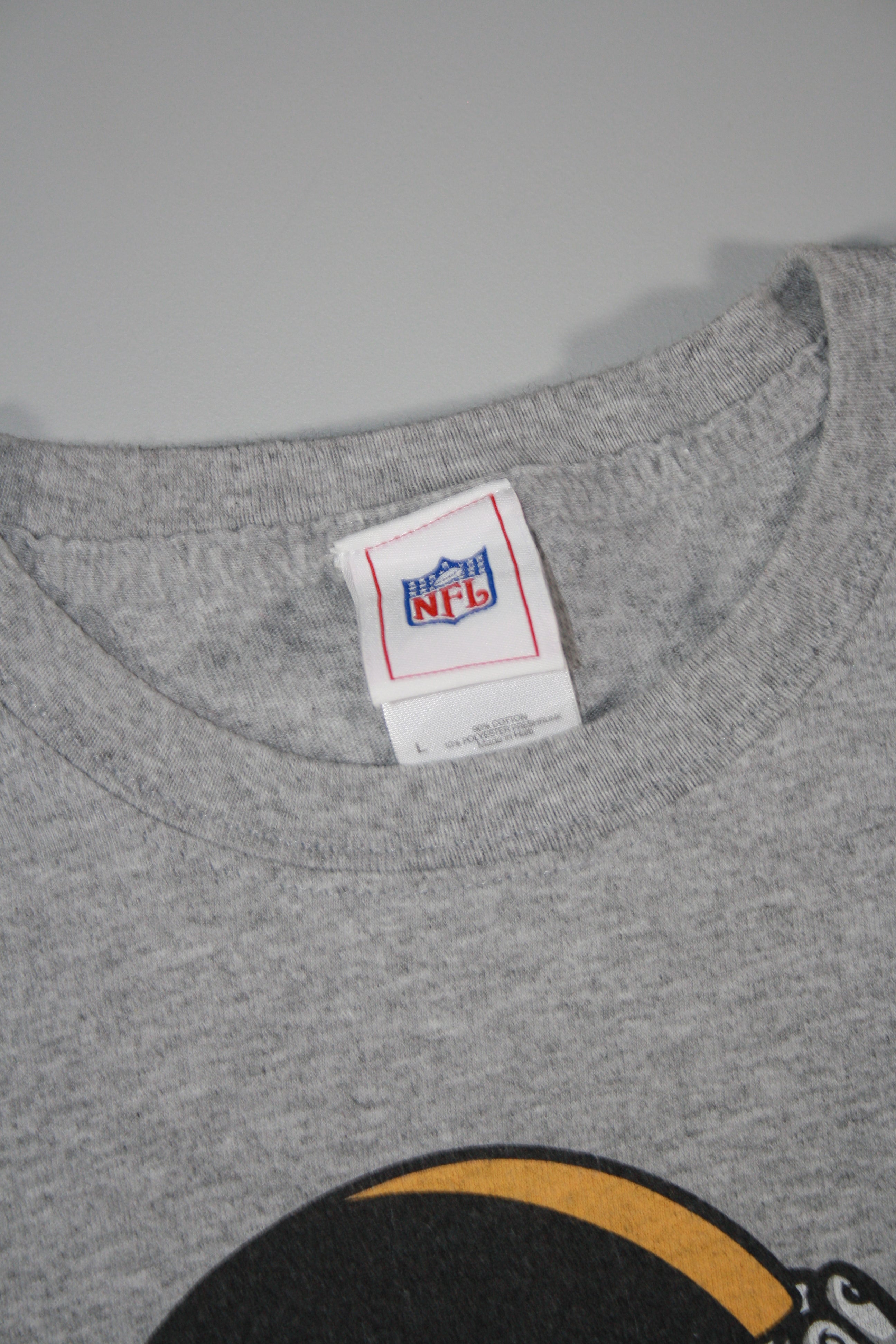 Vintage Steelers North Texas '2011' Super Bowl Printed Tee (L)