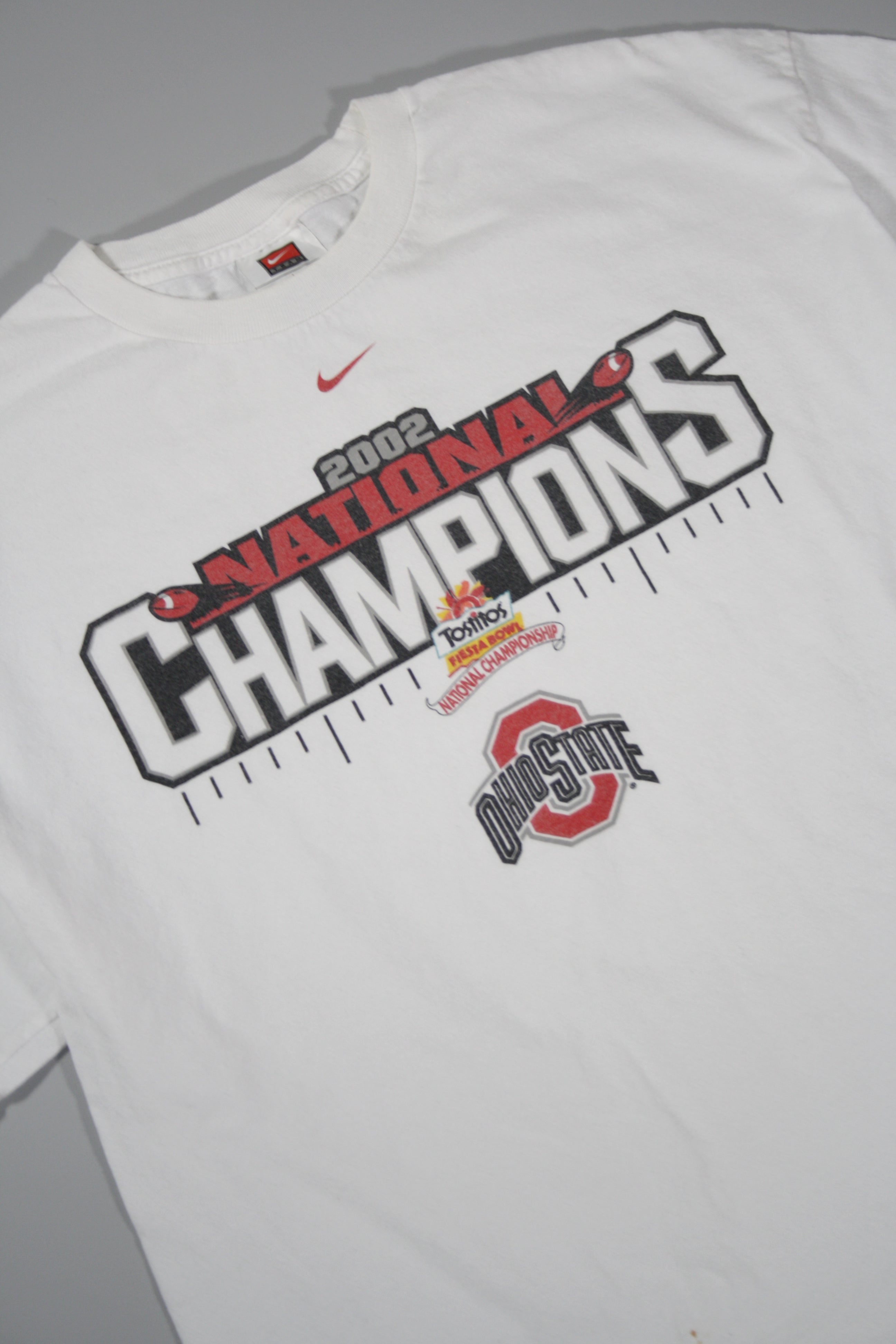 Vintage Ohio State '2002' National Champions Printed Tee (L)