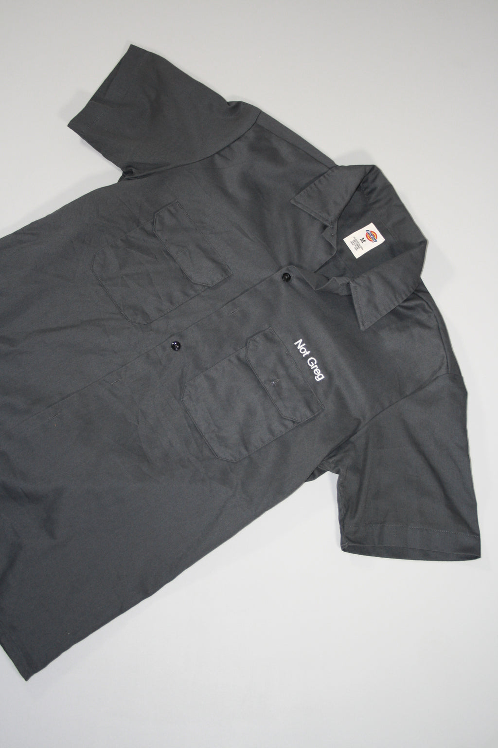 Vintage Dickies 'Not Greg' Embroidered Shirt (L)
