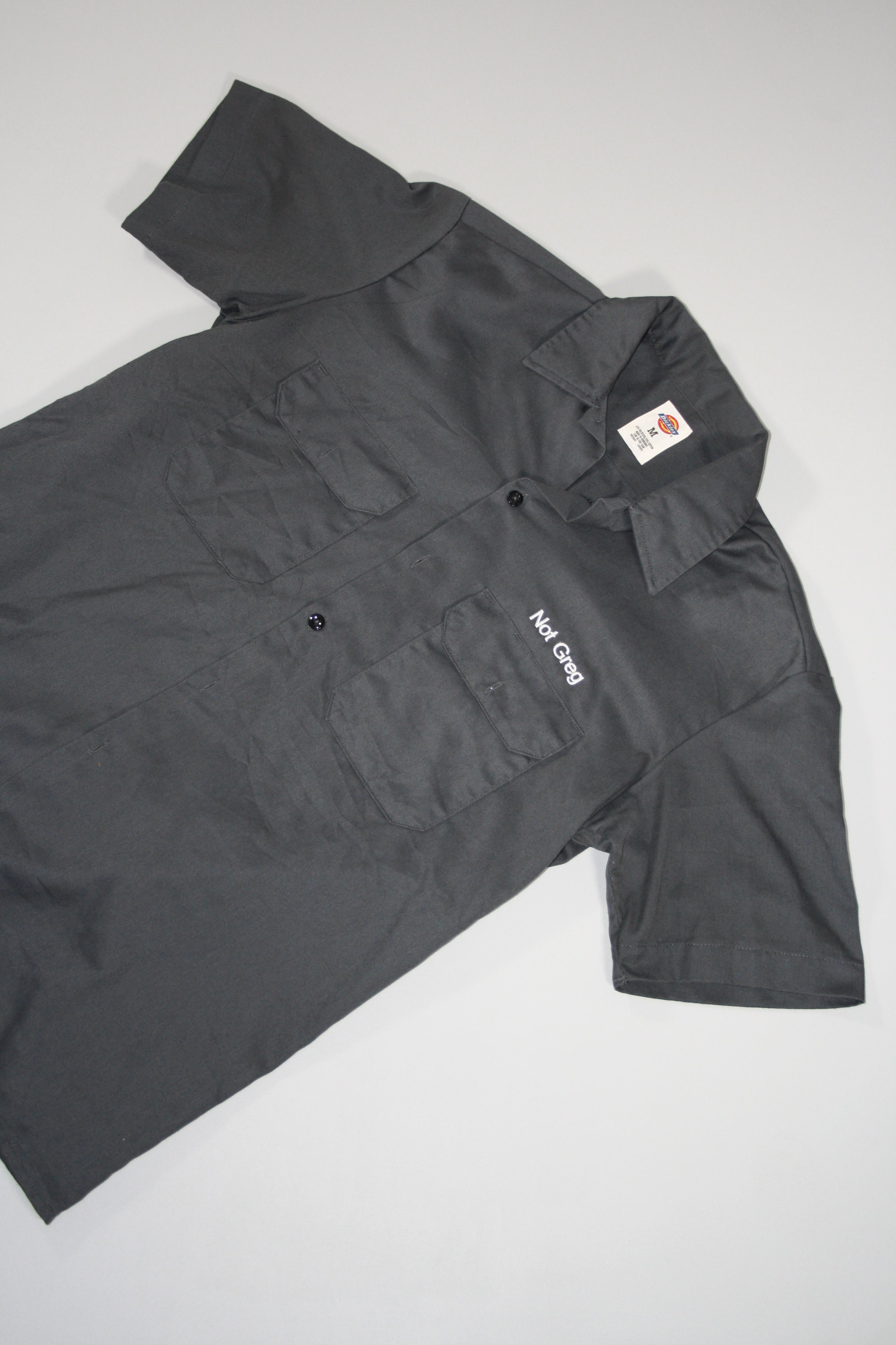 Vintage Dickies 'Not Greg' Embroidered Shirt (L)